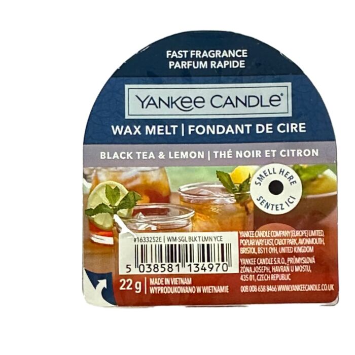 Yankee Candle Black Tea & Lemon Wax Melt
